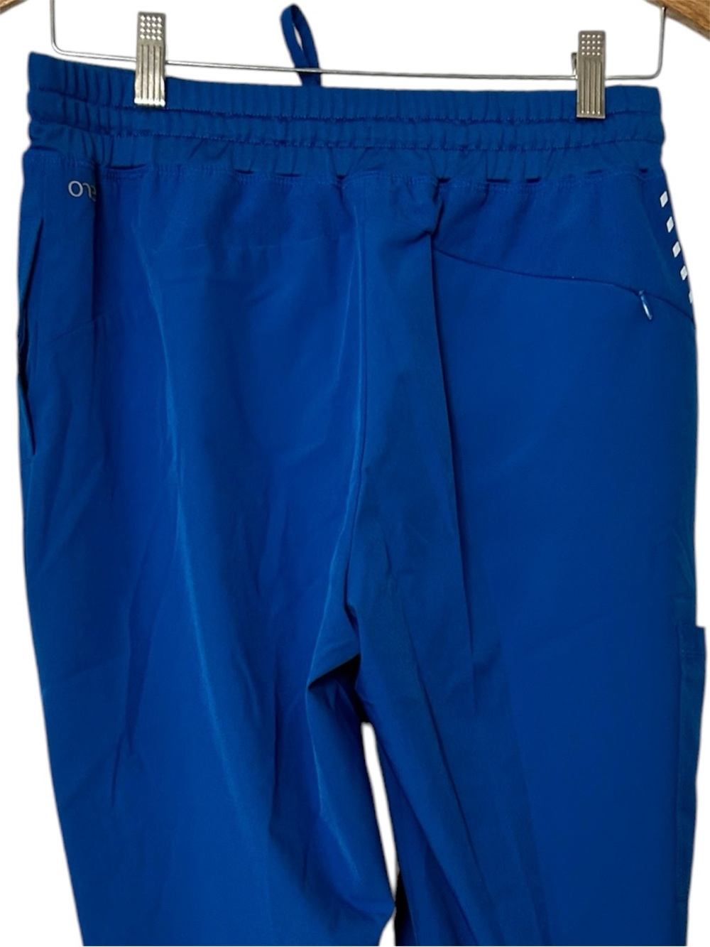 Barco One Women’s Blue Jogger Pants - Performance Stretch Scrubs Small Tall - Picture 3 of 4